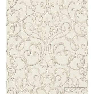   Rasch TIMEOUT Tapetenwechsel 2024 651607 törtfehér Klasszikus barokk mintás tapéta