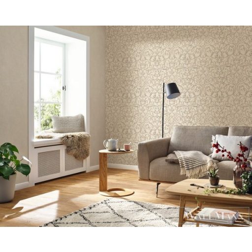 Rasch TIMEOUT Tapetenwechsel 2024 651607 törtfehér Klasszikus barokk mintás tapéta