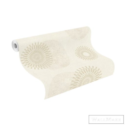 Rasch TIMEOUT Tapetenwechsel 2024 651720 arany Modern nap mintás tapéta