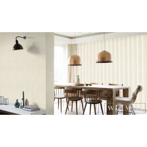 Rasch TIMEOUT Tapetenwechsel 2024 652116 bézs Modern csíkos tapéta