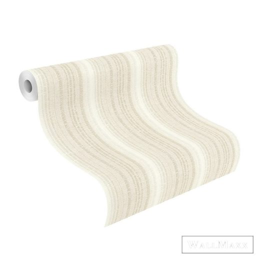 Rasch TIMEOUT Tapetenwechsel 2024 652116 bézs Modern csíkos tapéta