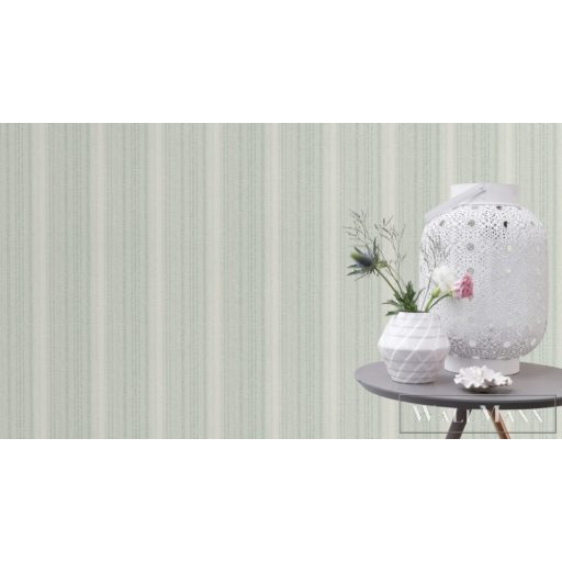 Rasch TIMEOUT Tapetenwechsel 2024 652123 zöld Modern csíkos tapéta