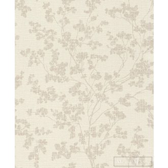   RASCH Welcome Home 653847 bézs levél mintás Elegáns tapéta