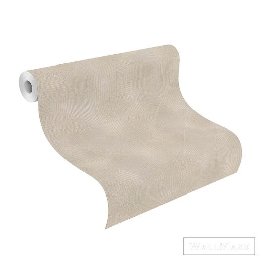 RASCH Welcome Home 653939 krémszínű geometrikus mintás Elegáns tapéta