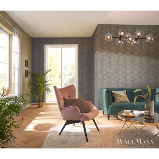 RASCH Welcome Home 653946 ezüst geometrikus mintás Elegáns tapéta