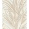 RASCH Welcome Home 654011 ezüst levél mintás Elegáns tapéta