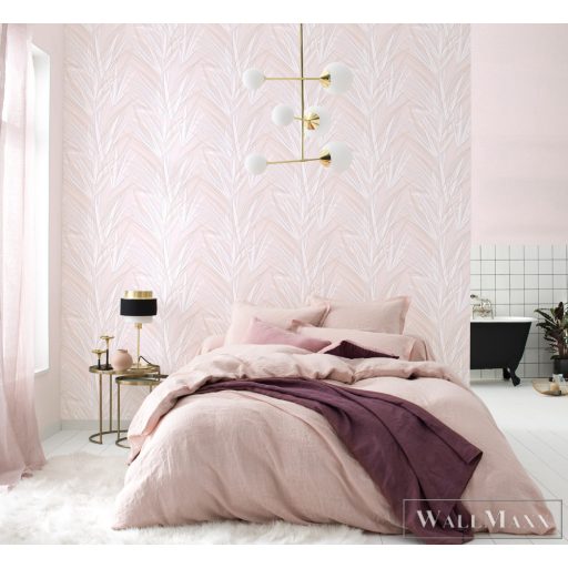 RASCH Welcome Home 654028 bézs levél mintás Elegáns tapéta