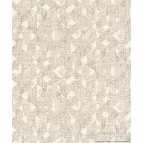 RASCH Welcome Home 654226 bézs Textil mintás Elegáns vlies tapéta