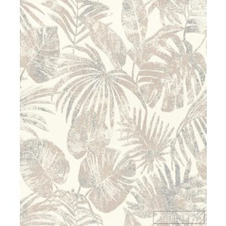 Rasch Astra 2023 687200 bézs levélmintás tapéta