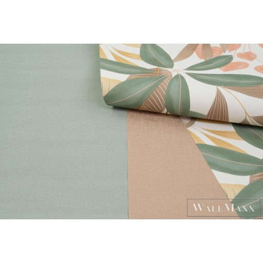 RASCH Country-Charme 687576 arany szövet mintás modern tapéta