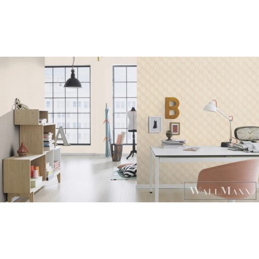 Rasch Tropical House 687927 krémszínű Térhatású bambusz mintás tapéta