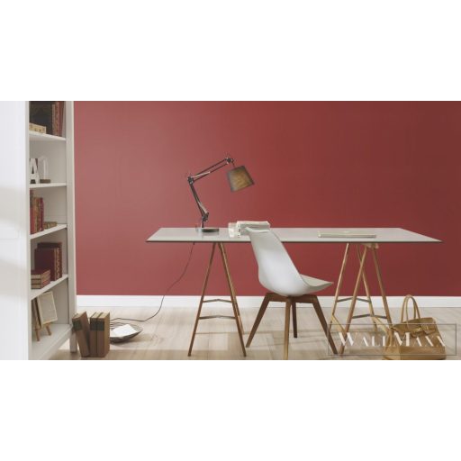 RASCH Rhapsody 688061 piros Egyszínű Elegáns vlies tapéta