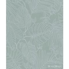   RASCH Colour your Life 690811 zöld levél mintás Modern tapéta