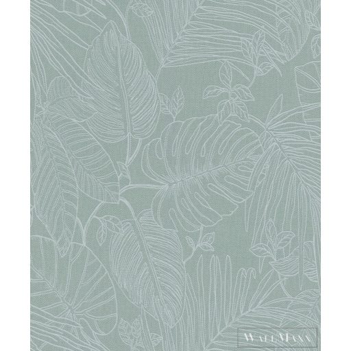 RASCH Colour your Life 690811 zöld levél mintás Modern tapéta