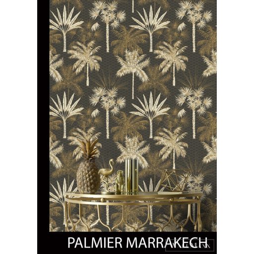 RASCH Rhapsody 691306 arany Marakesh mintás Egzotikus vlies tapéta