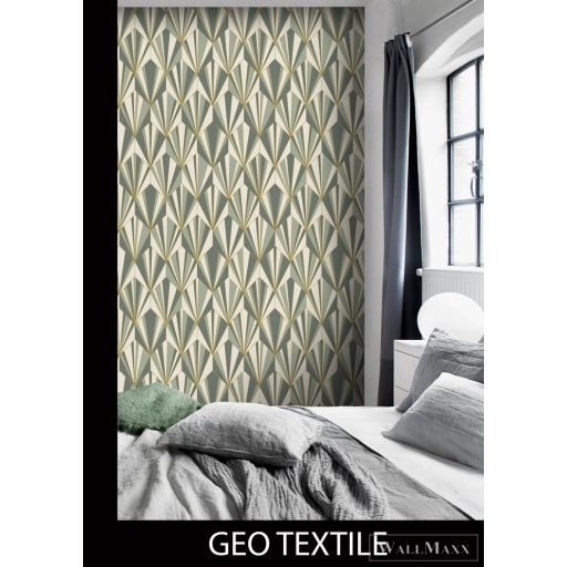 RASCH Rhapsody 691412 arany art deco mintás Egzotikus tapéta