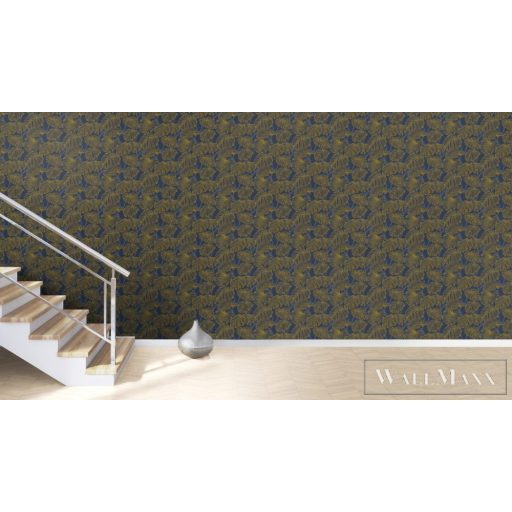 RASCH Rhapsody 692105 sárga filodendron mintás Egzotikus tapéta