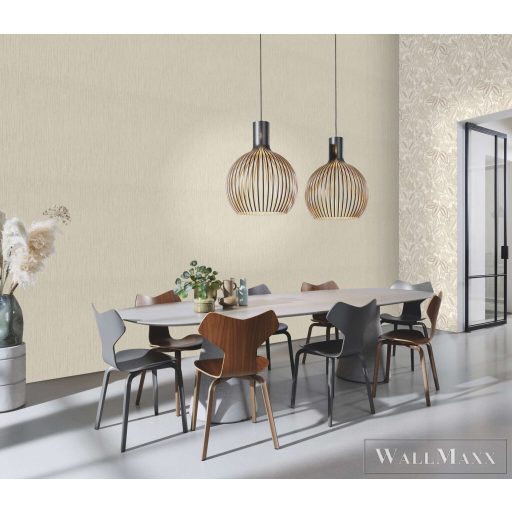 RASCH Country-Charme 692419 bézs levél mintás grafikai tapéta