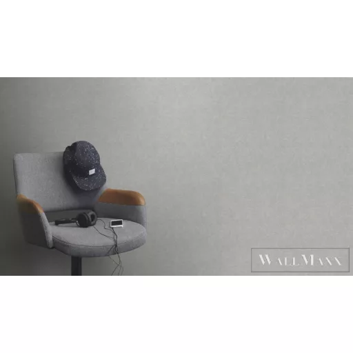 RASCH Welcome Home 699807 ezüst Textil mintás Elegáns vlies tapéta