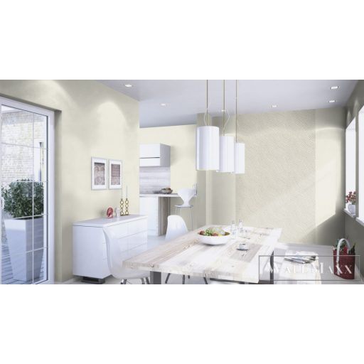 Rasch Kalahari 2023 700435 fehér Textil mintás Design vlies tapéta