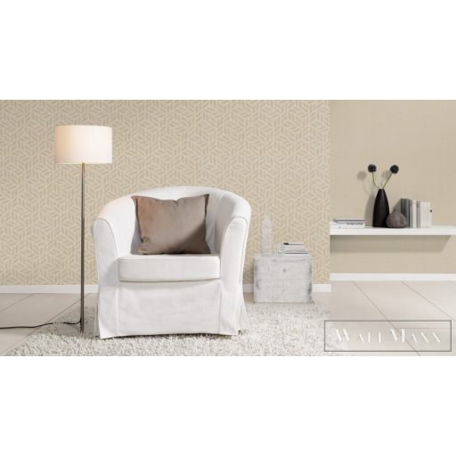 Rasch Kalahari 2023 700459 bézs Textil mintás Design vlies tapéta