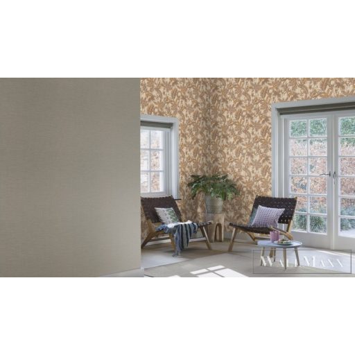 Rasch Kalahari 2023 700480 szürke Textil mintás Design vlies tapéta