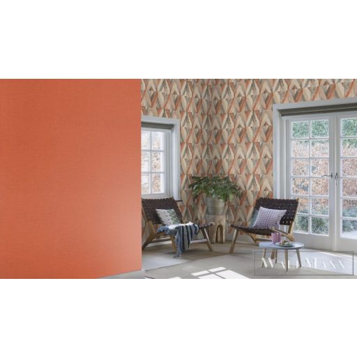 Rasch Kalahari 2023 700497 piros Textil mintás Design vlies tapéta