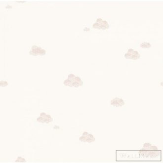 ICH Noa 7006-3 pink Felhő mintás Gyerek vlies tapéta