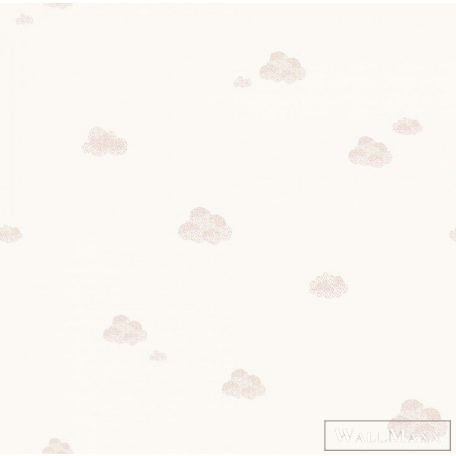 ICH Noa 7006-3 pink Felhő mintás Gyerek vlies tapéta
