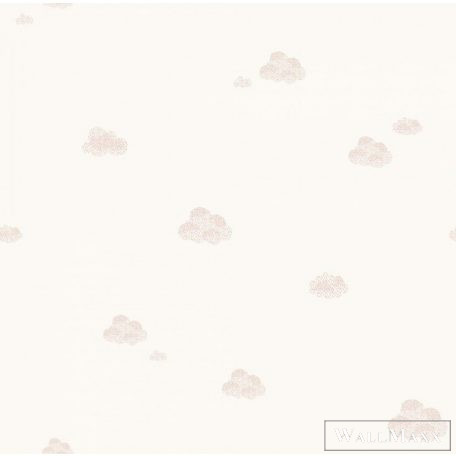 ICH Noa 7006-3 pink Felhő mintás Gyerek vlies tapéta