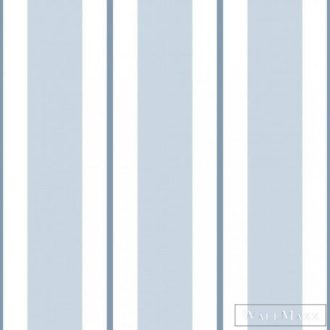 ICH Noa 7008-4 kék Csíkos Gyerek vlies tapéta