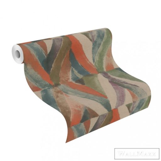 Rasch Kalahari 2023 704068 piros Design afrika mintás tapéta