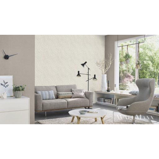 Rasch Kalahari 2023 704525 törtfehér Design futóhomok mintás tapéta