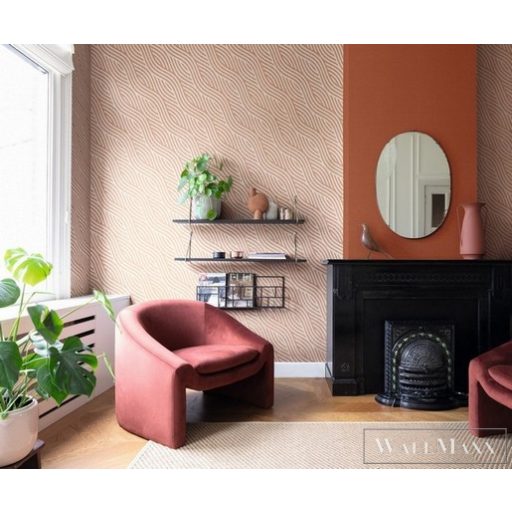 Rasch Kalahari 2023 704549 piros Design futóhomok mintás tapéta