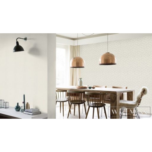 Rasch Kalahari 2023 704631 bézs, törtfehér Tér-hatású 3D-mintás Design vlies tapéta