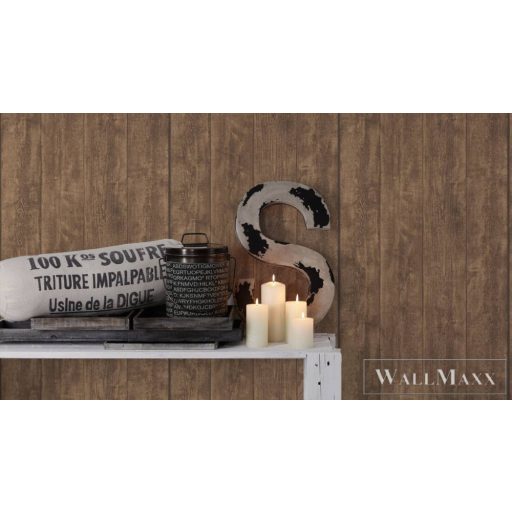 AS CREATION Elements II 70882-3 barna fa vidéki tapéta