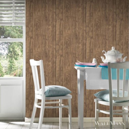 AS CREATION Elements II 70882-3 barna fa vidéki tapéta