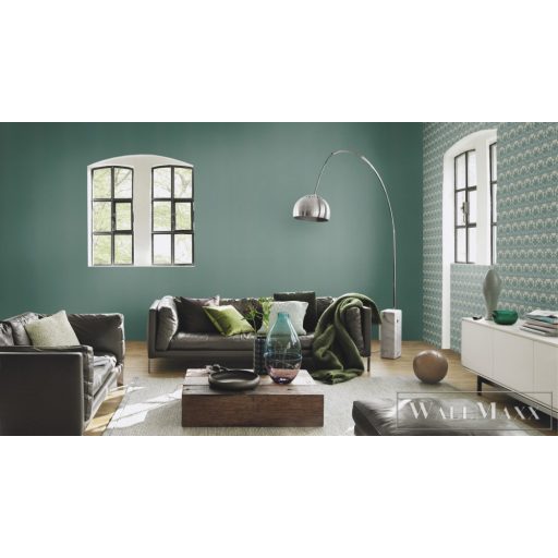 Rasch Sofia 710045 Elegáns zöld virág mintás tapéta