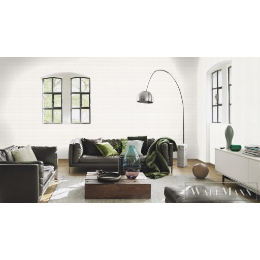 Rasch Sofia 710052 Elegáns bézs,rózsaszín levél mintás tapéta