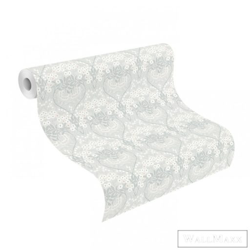 Rasch Sofia 710069 Elegáns zöld levél mintás tapéta