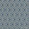 Rasch Sofia 710151 kék, szürke Tér-hatású 3D-mintás Retro vlies tapéta