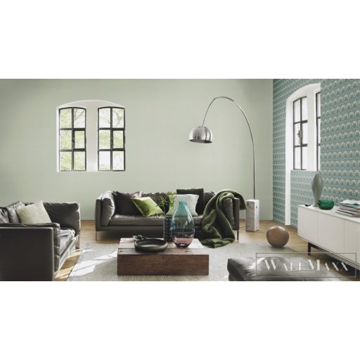 Rasch Sofia 710250 Elegáns zöld csíkos tapéta