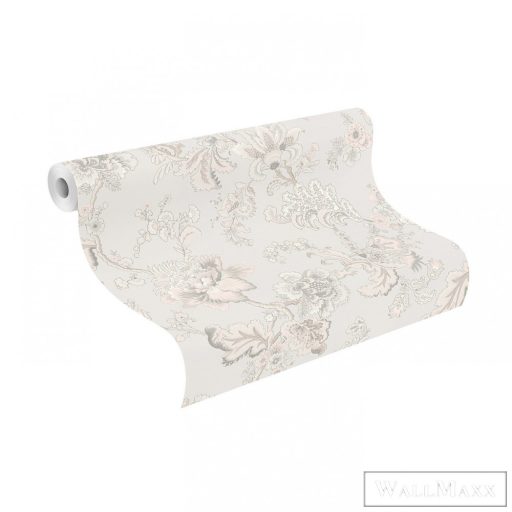 Rasch Sofia 710588 Grafikus bézs virág mintás tapéta