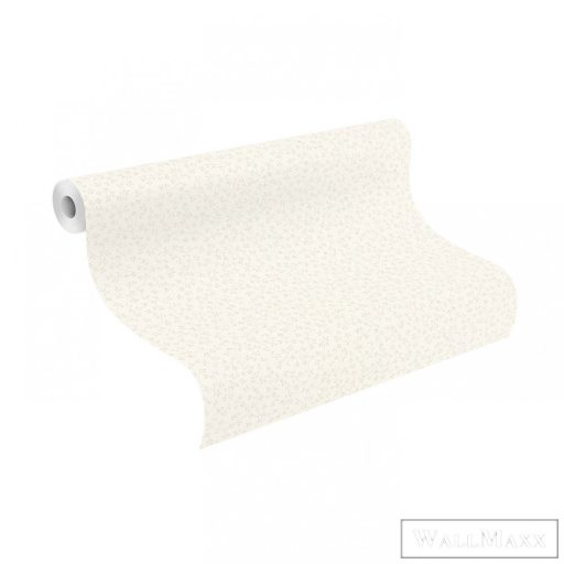 Rasch Sofia 710779 Grafikus krémfehér levél mintás tapéta