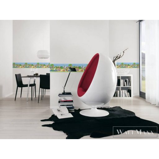 AS CREATION Only Borders 71871-6 színes állatkert mintás ifjúsági bordűr