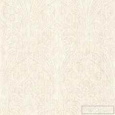   RASCH Indian Style 746310 fehér páva-tollas Elegáns tapéta