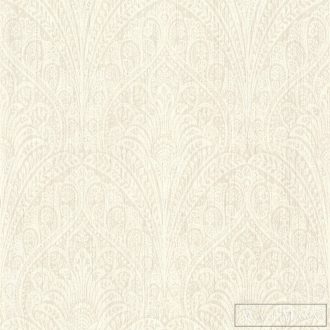   RASCH Indian Style 746310 fehér páva-tollas Elegáns tapéta