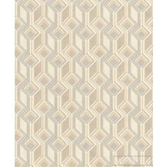   RASCH Indian Style 746518 bézs Tér-hatású 3D-mintás Elegáns vlies tapéta