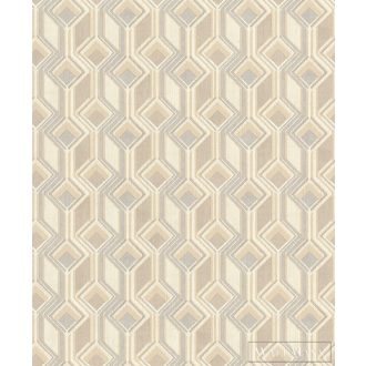   RASCH Indian Style 746518 bézs Tér-hatású 3D-mintás Elegáns vlies tapéta
