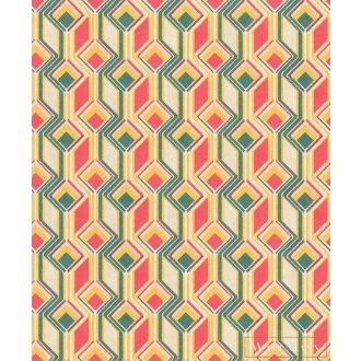   RASCH Indian Style 746549 színes Tér-hatású 3D-mintás Elegáns vlies tapéta
